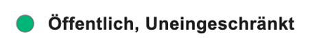 Example showing Öffentlich Uneingeschränkt
